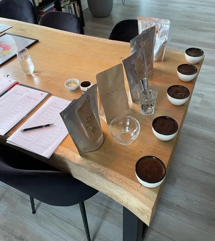 Koffie cupping